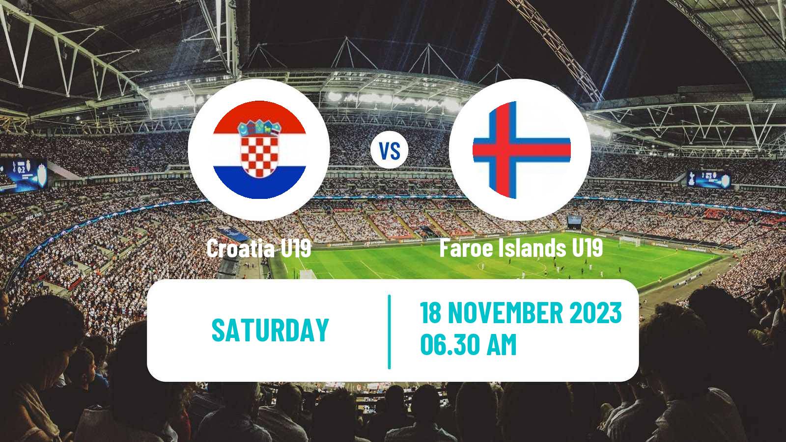 Soccer UEFA Euro U19 Croatia U19 - Faroe Islands U19