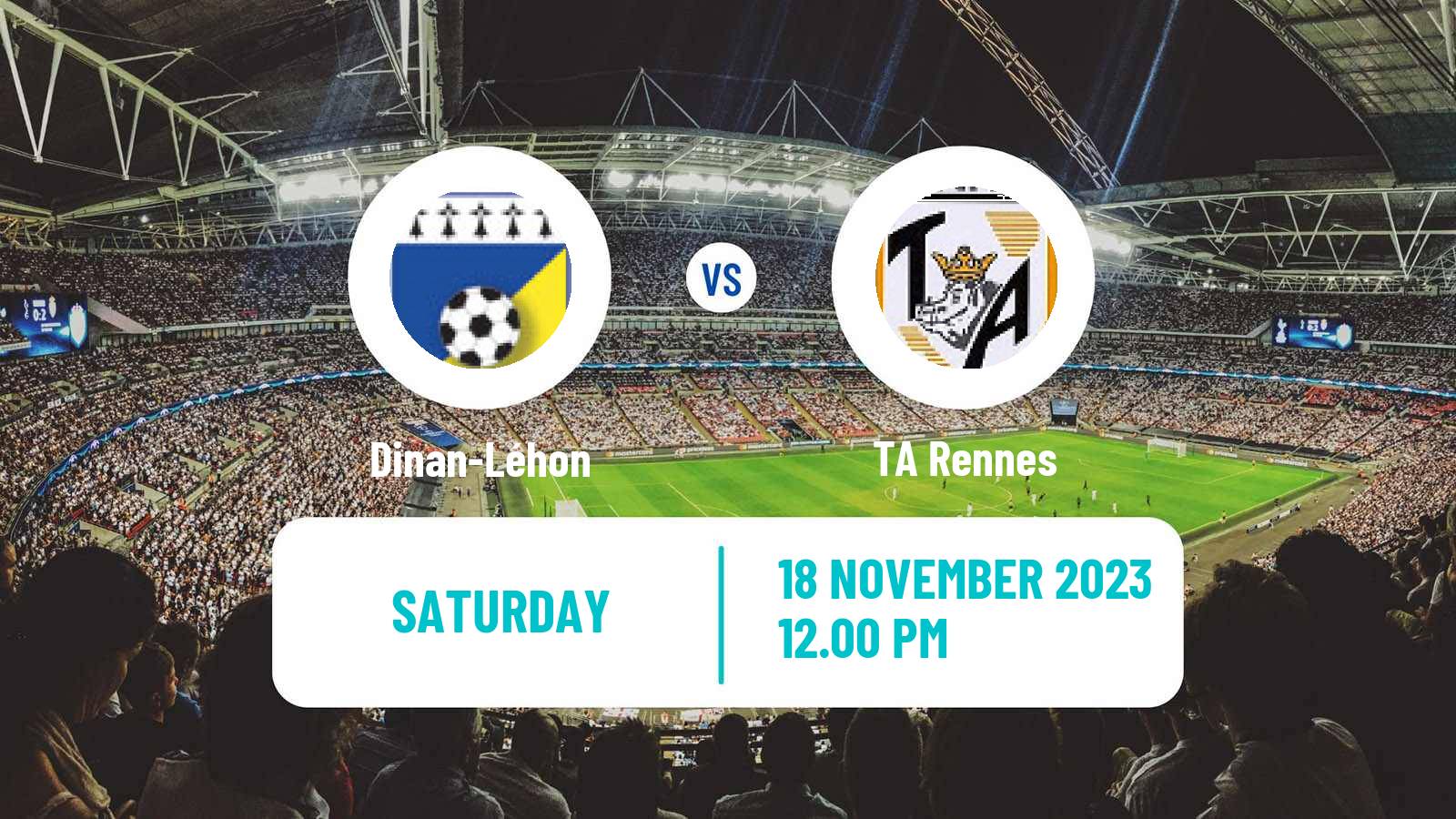 Soccer Coupe De France Dinan-Léhon - TA Rennes