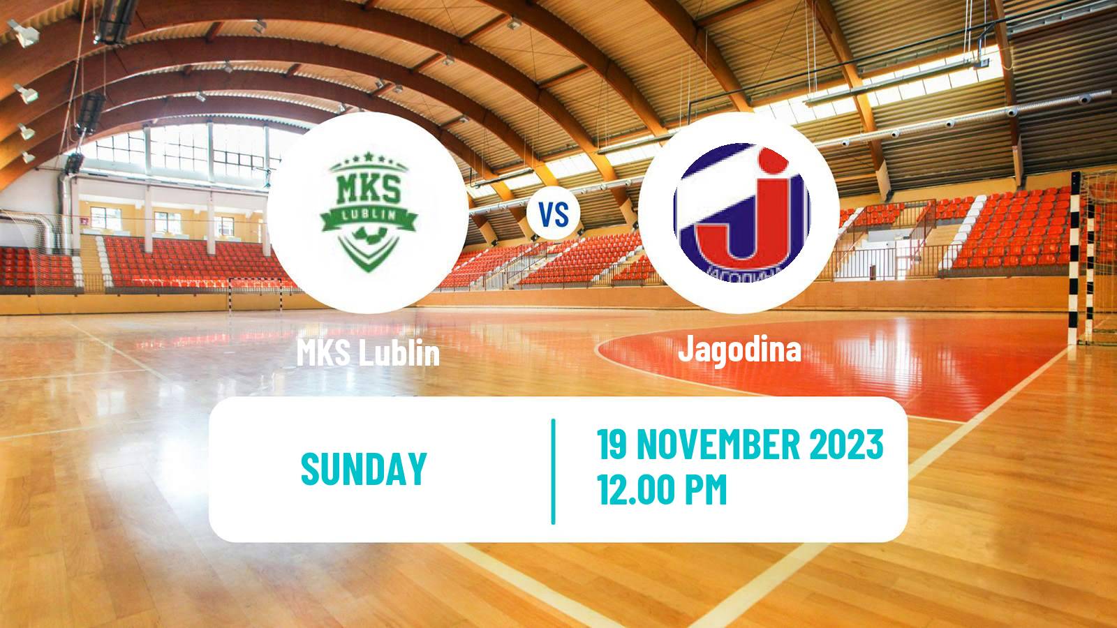 Handball EHF European League Women MKS Lublin - Jagodina