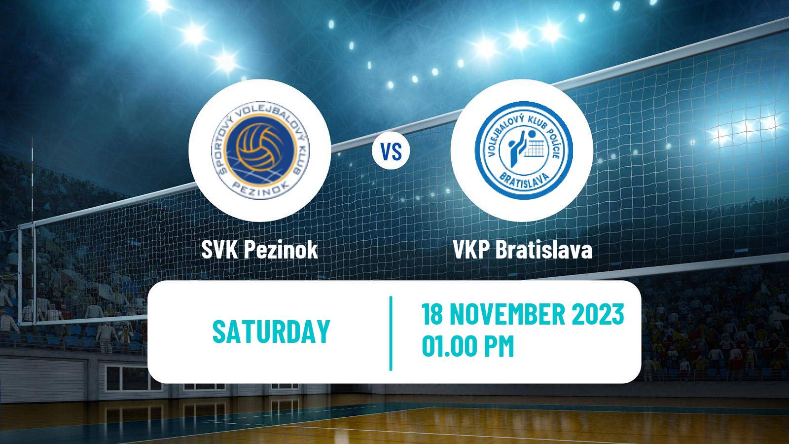 Volleyball Slovak Extraliga Volleyball Women SVK Pezinok - VKP Bratislava