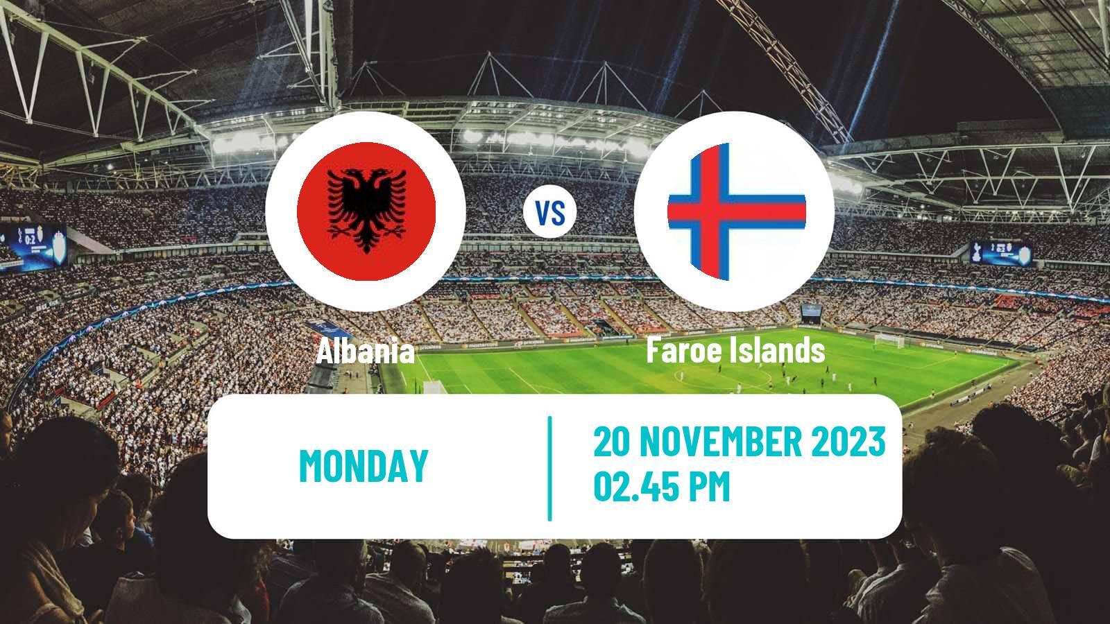 Soccer UEFA Euro Albania - Faroe Islands