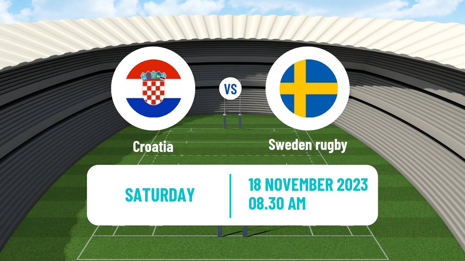 Rugby union Rugby Europe Trophy Croatia - Sweden