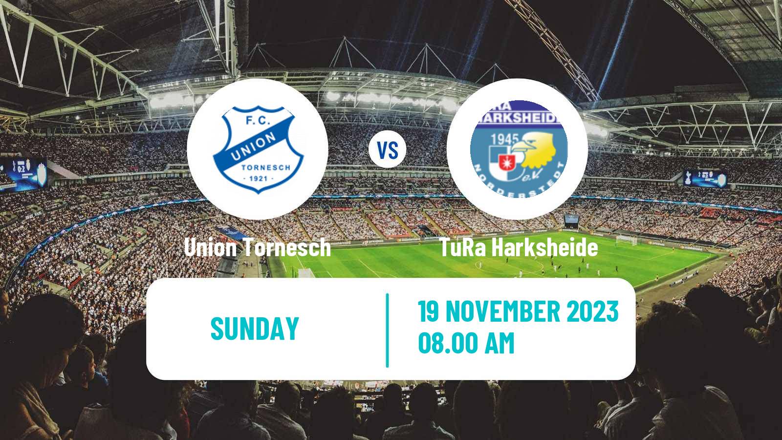 Soccer German Oberliga Hamburg Union Tornesch - TuRa Harksheide