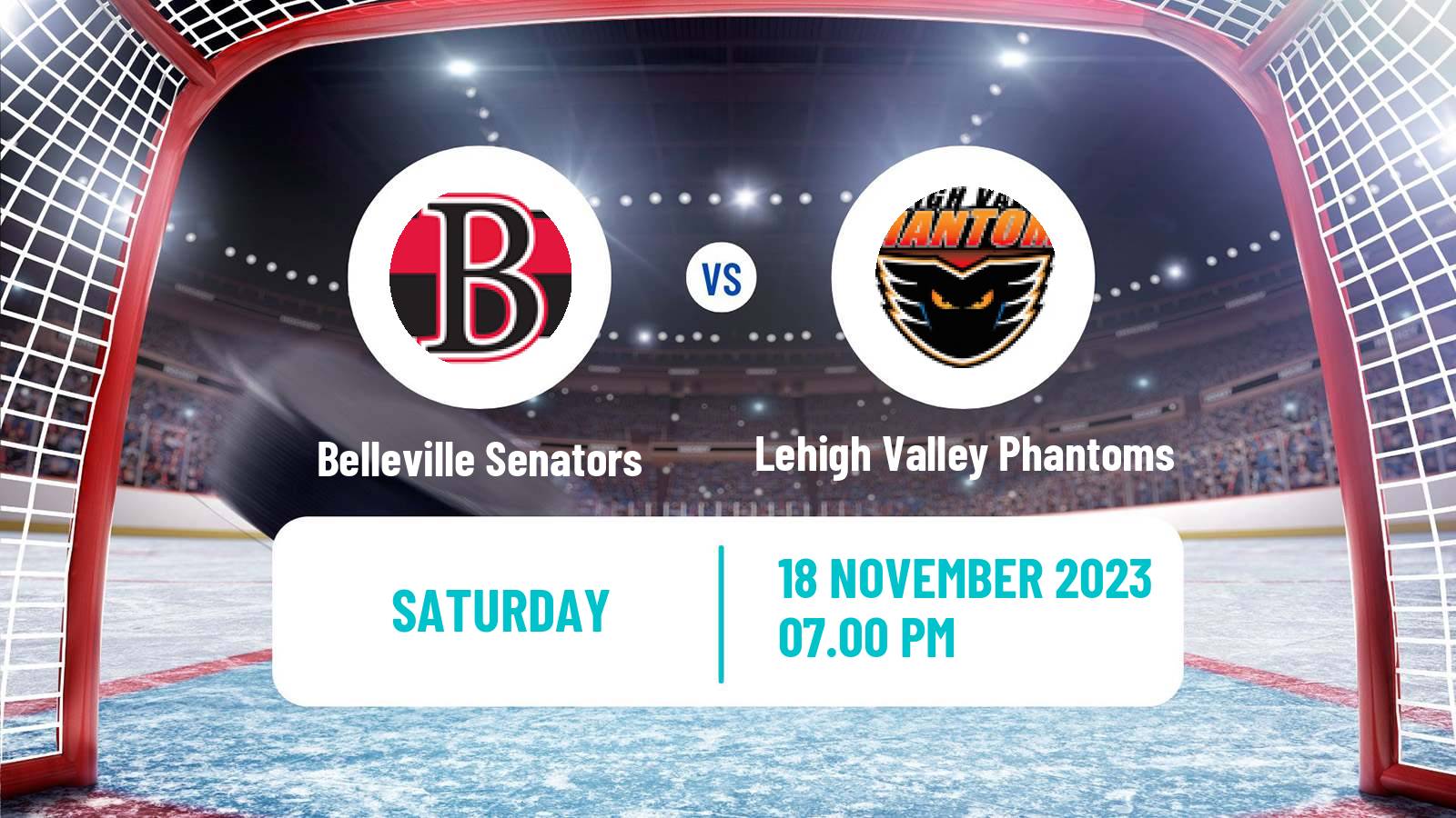 Hockey AHL Belleville Senators - Lehigh Valley Phantoms