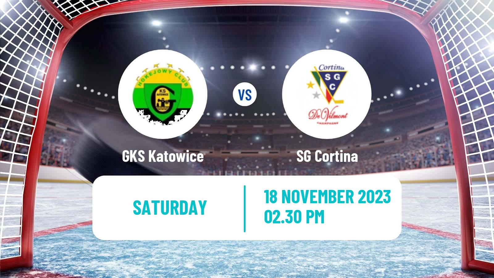 Hockey IIHF Continental Cup GKS Katowice - Cortina