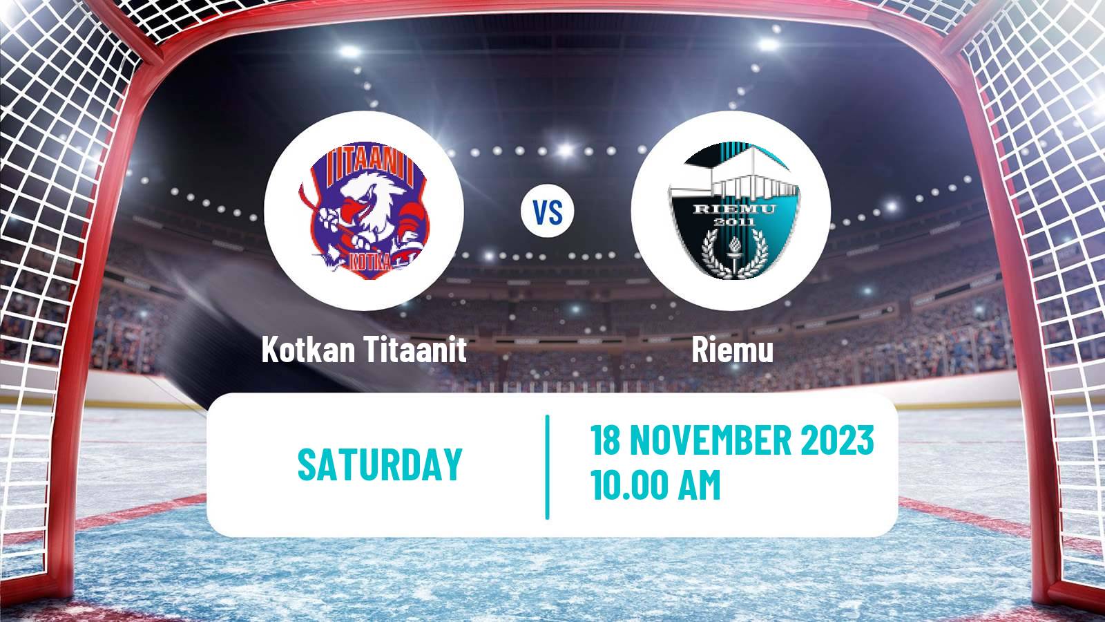 Hockey Finnish Suomi-sarja Kotkan Titaanit - Riemu