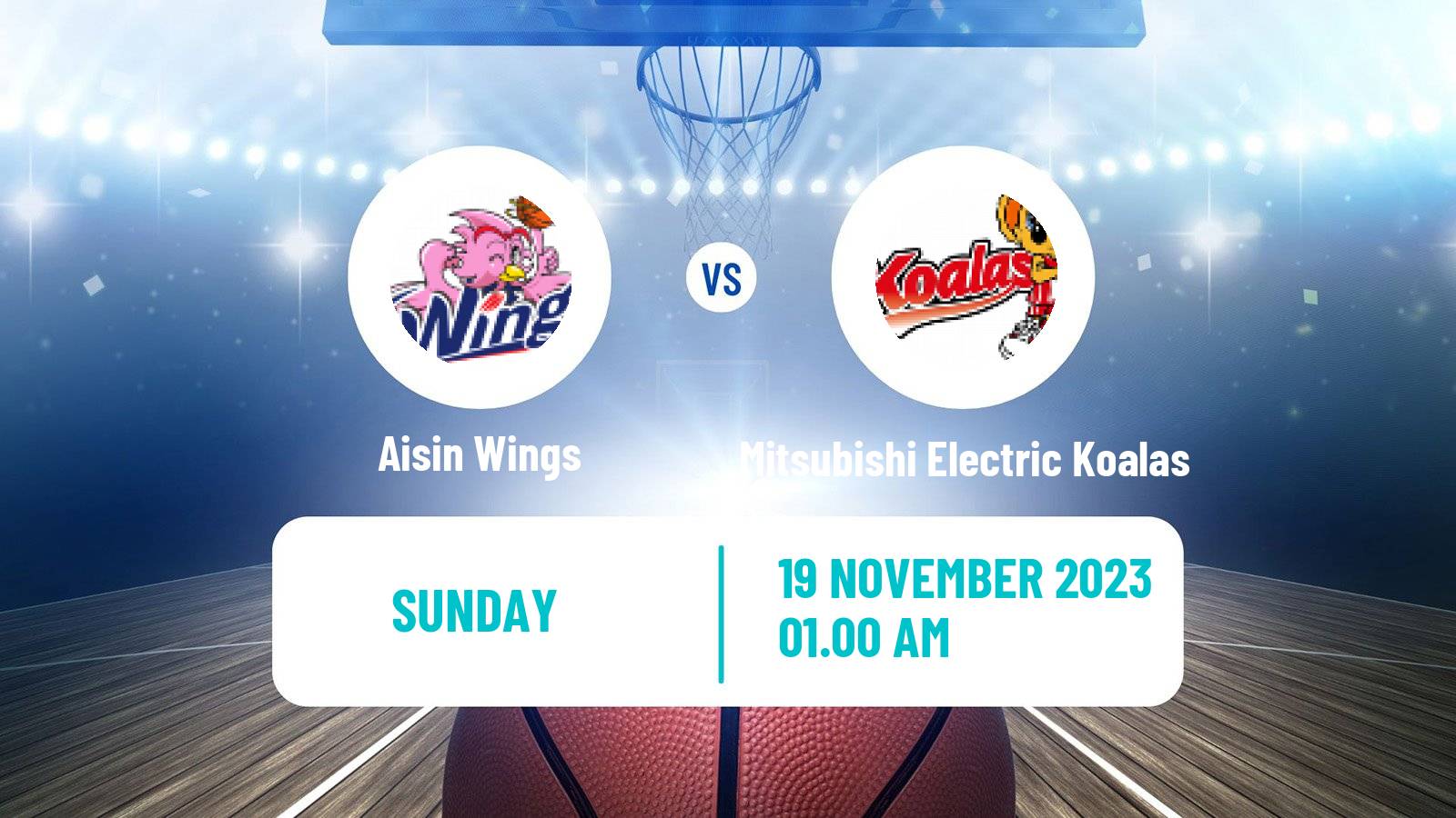 Basketball Japan W League Basketball Aisin Wings - Mitsubishi Electric Koalas