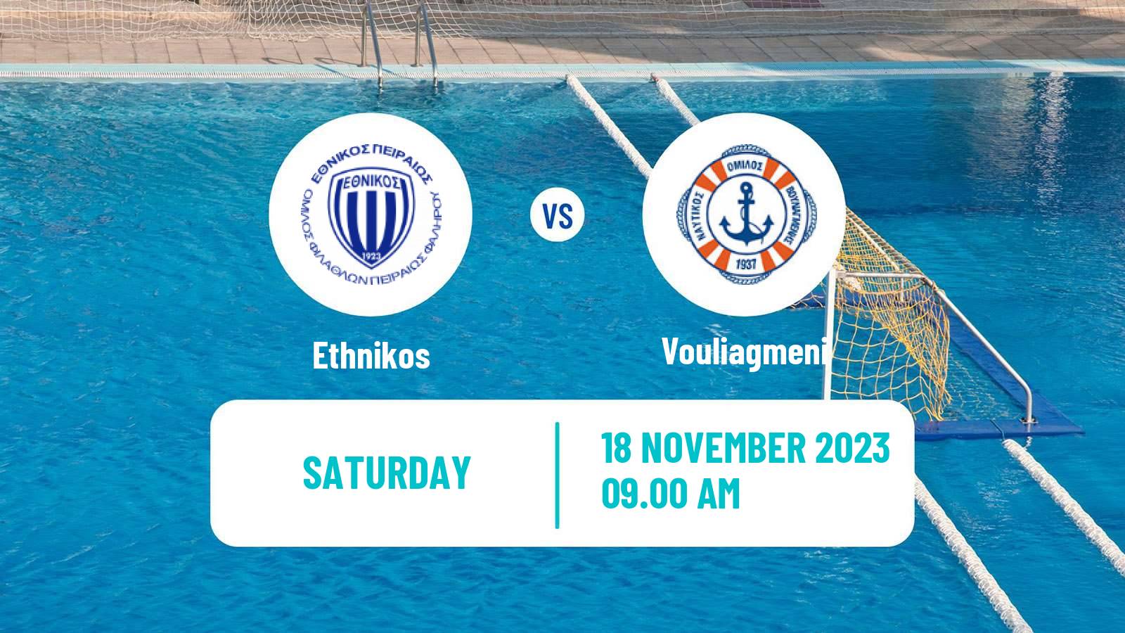 Water polo Greek A1 Water Polo Ethnikos - Vouliagmeni