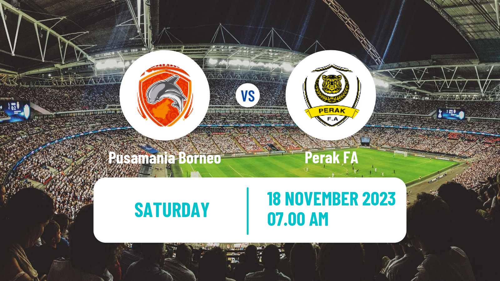 Soccer Club Friendly Borneo Samarinda - Perak FA