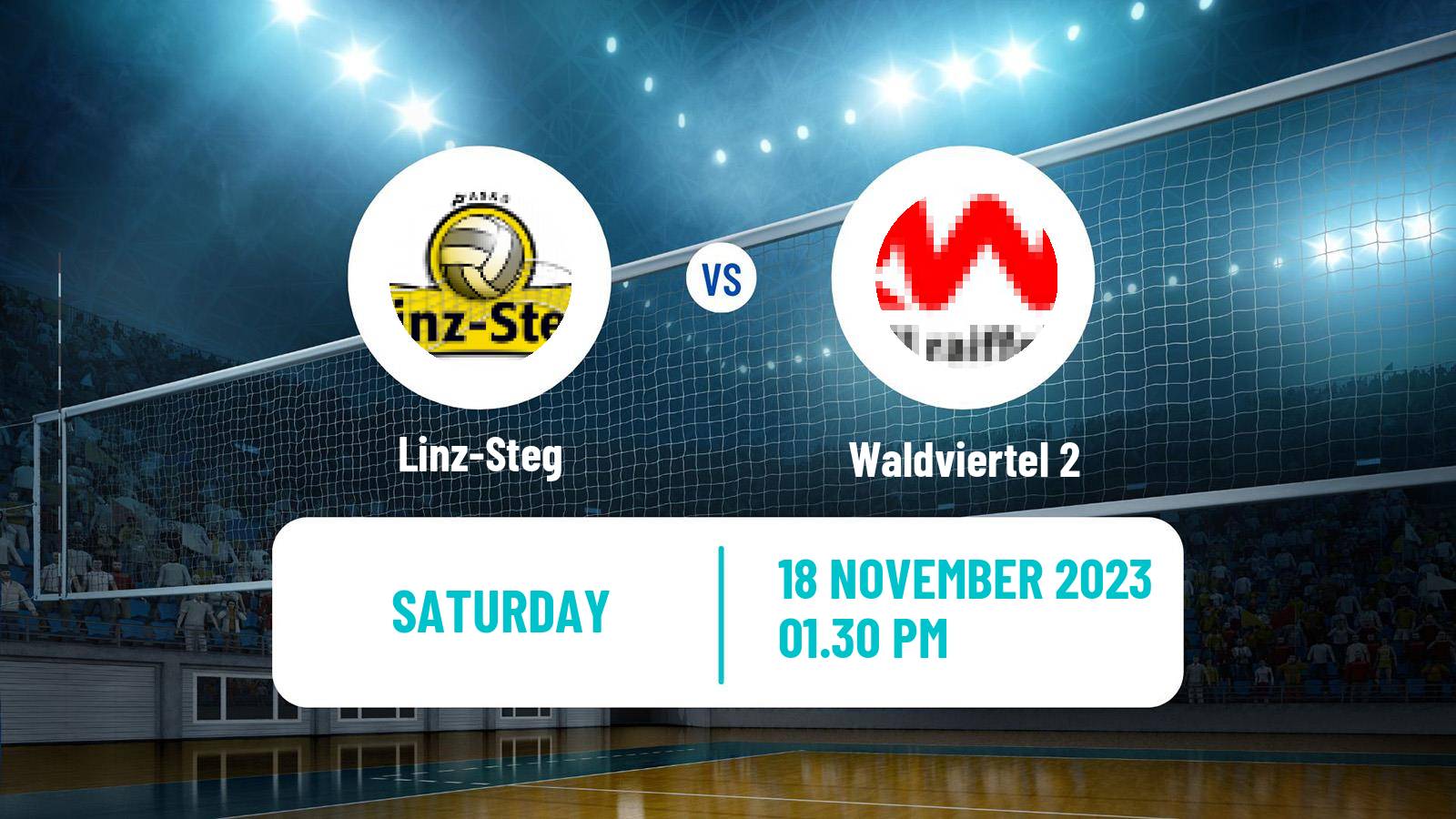 Volleyball Austrian 2 Bundesliga Volleyball Linz-Steg - Waldviertel 2