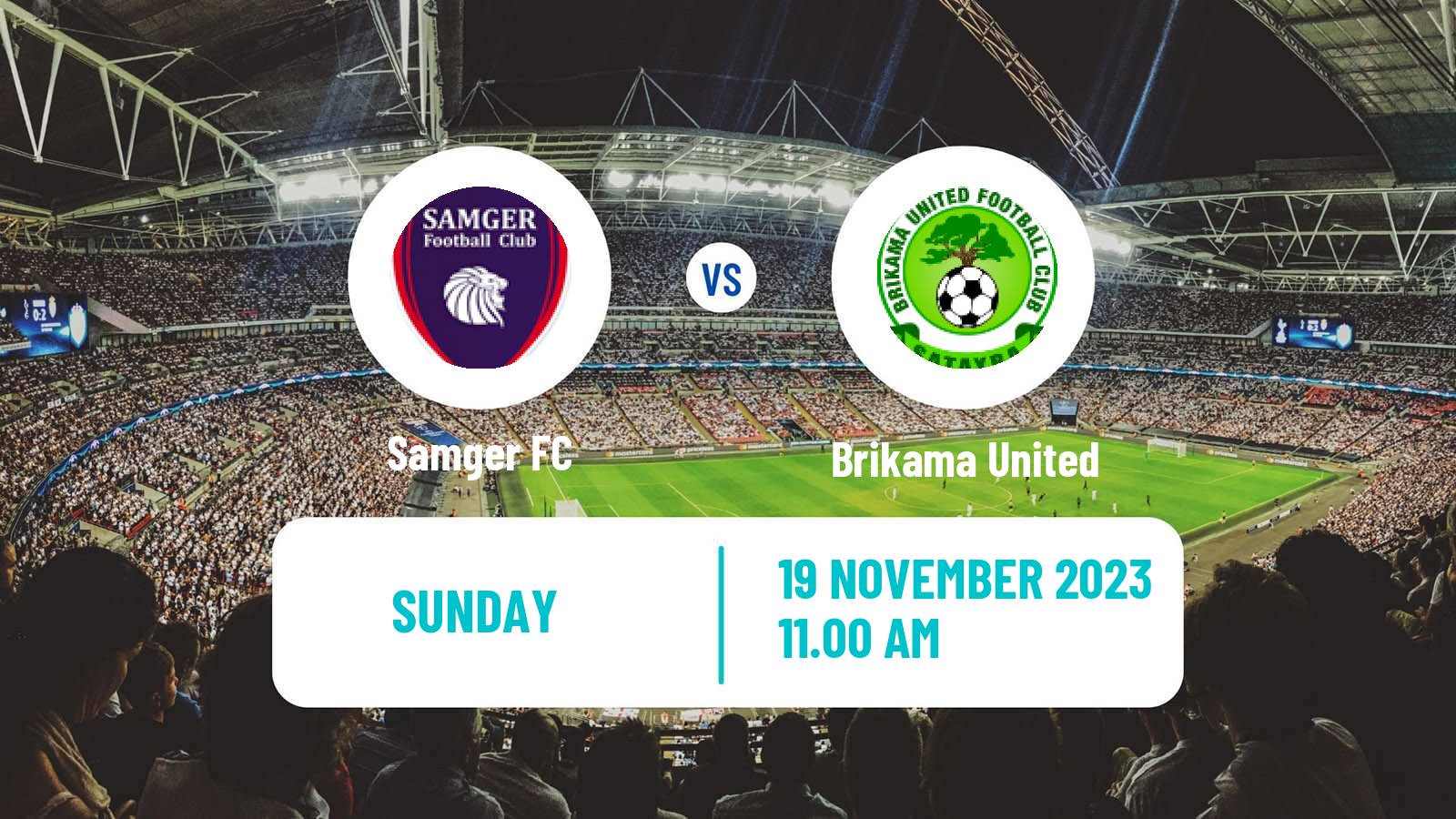 Soccer Gambian GFA League Samger - Brikama United
