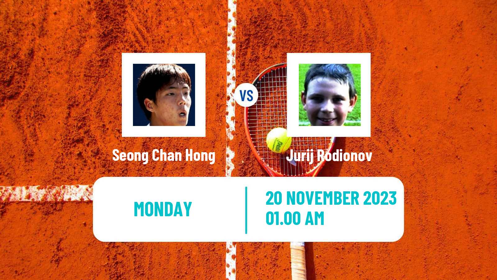 Tennis Yokohama Challenger Men Seong Chan Hong - Jurij Rodionov