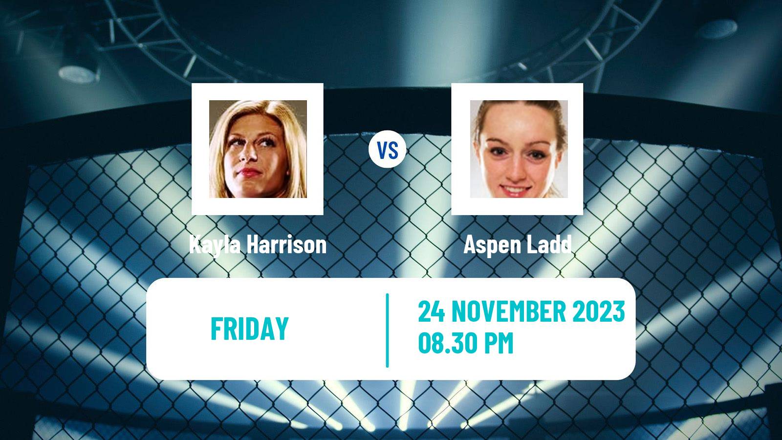 MMA Featherweight Women Pfl Kayla Harrison - Aspen Ladd