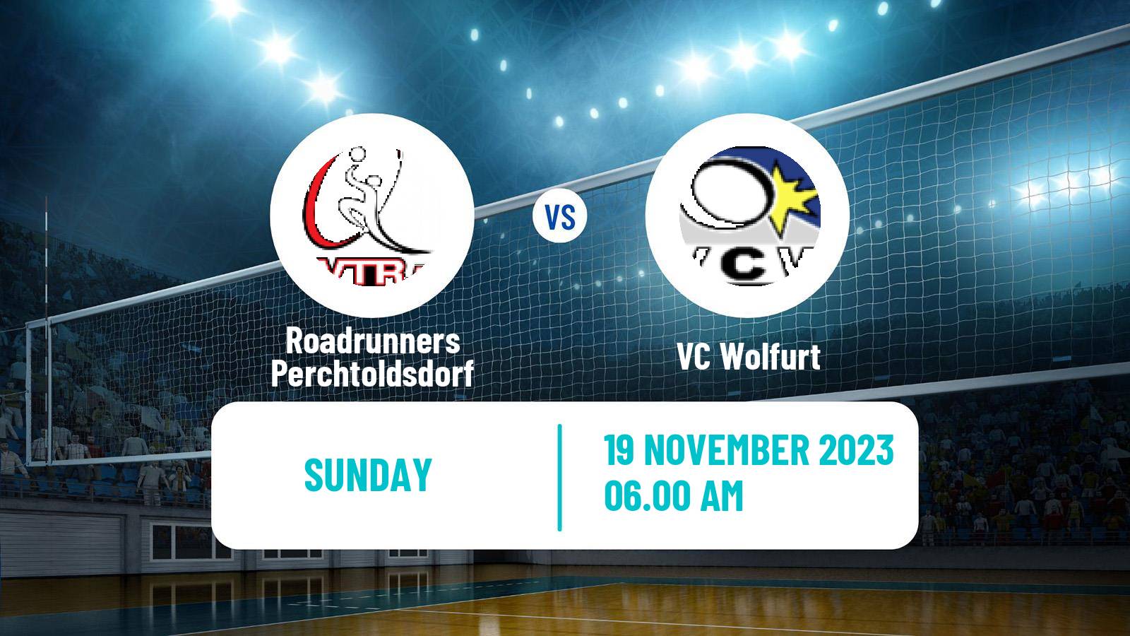 Volleyball Austrian 2 Bundesliga Volleyball Roadrunners Perchtoldsdorf - Wolfurt