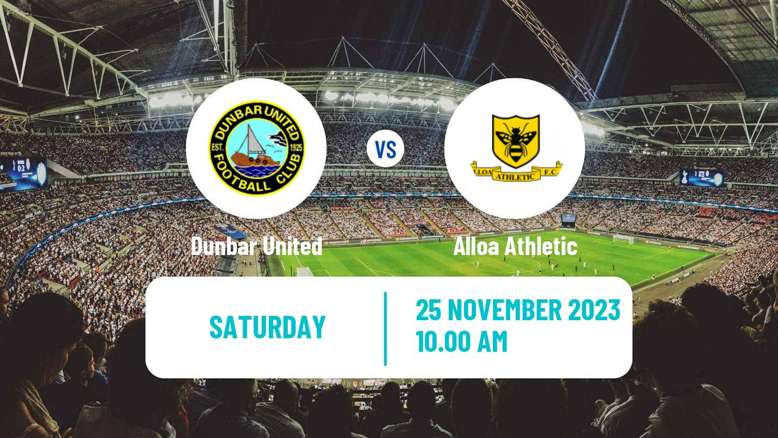 Soccer Scottish Cup Dunbar United - Alloa Athletic