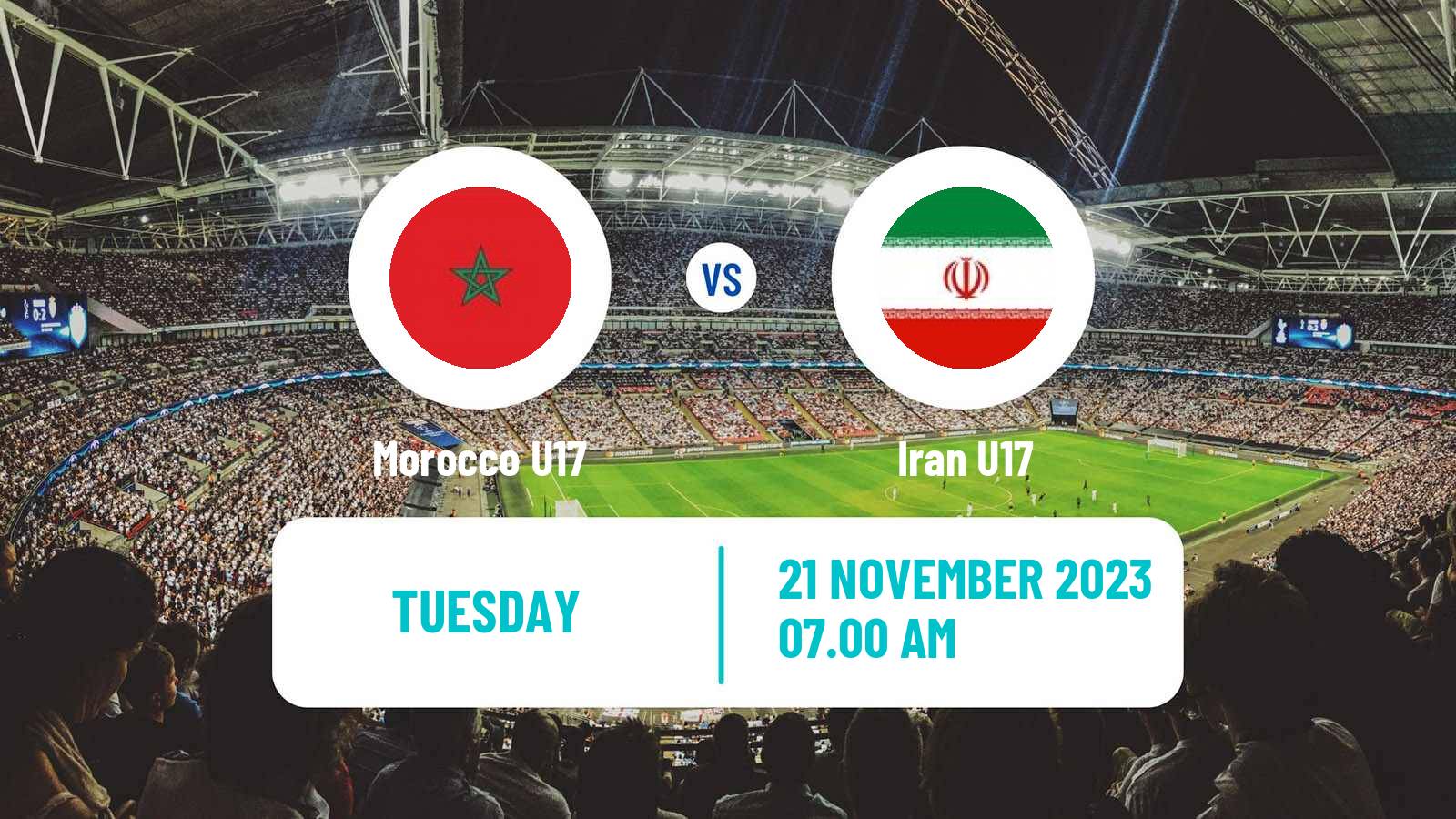 Soccer FIFA World Cup U17 Morocco U17 - Iran U17
