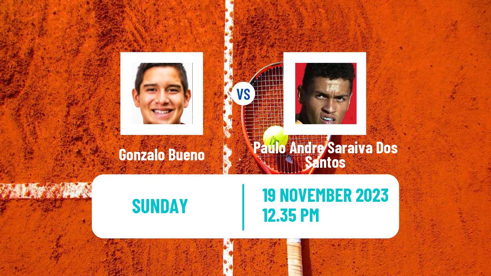 Tennis Brasilia Challenger Men 2023 Gonzalo Bueno - Paulo Andre Saraiva Dos Santos