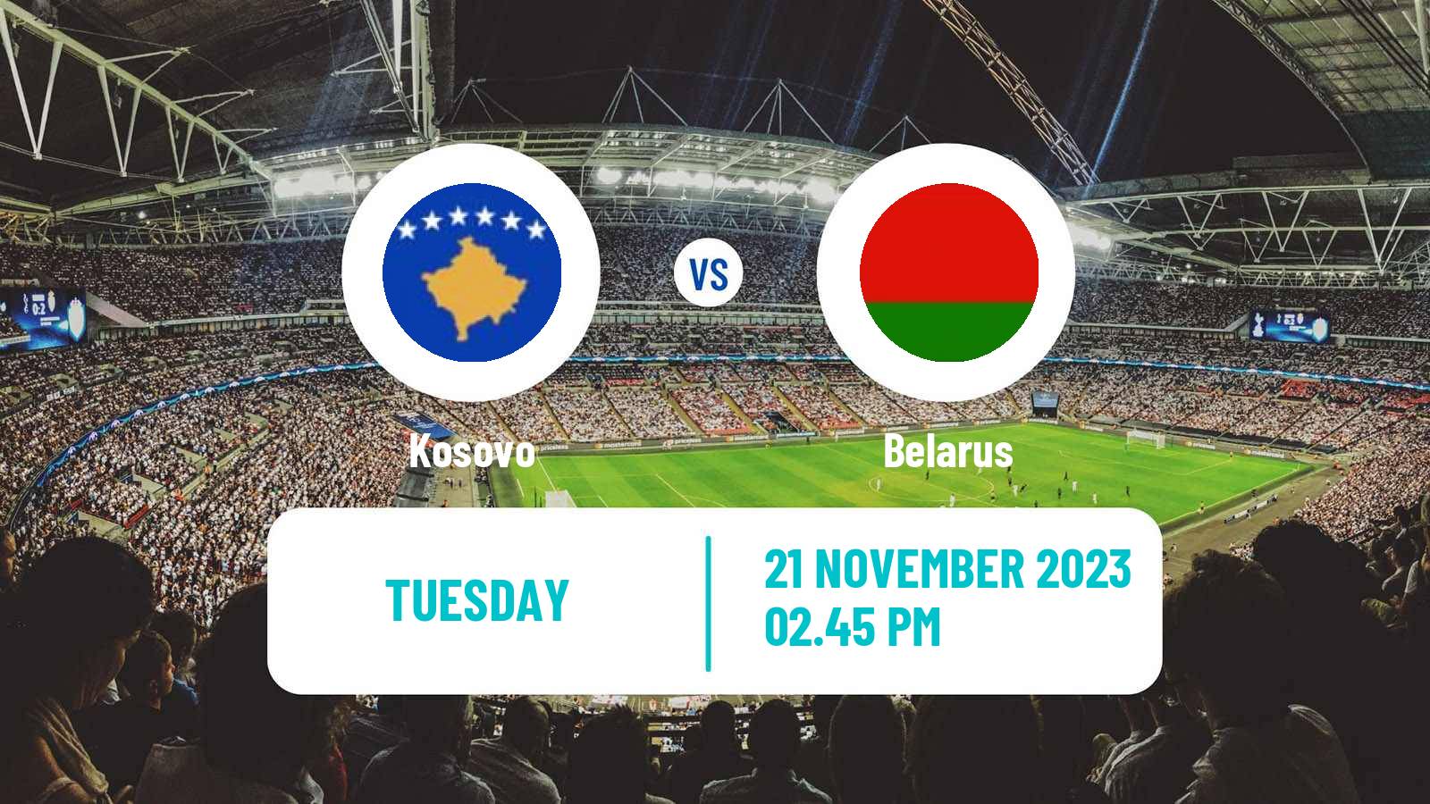 Soccer UEFA Euro Kosovo - Belarus