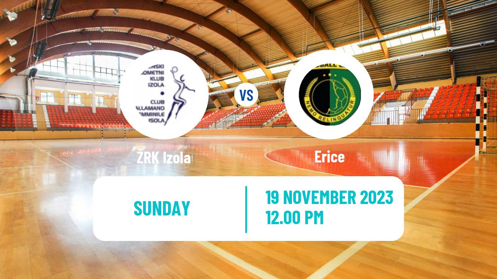 Handball EHF European Cup Women Izola - Erice