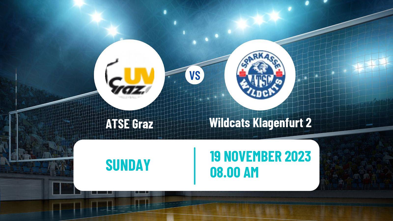 Volleyball Austrian 2 Bundesliga Volleyball Women ATSE Graz - Wildcats Klagenfurt 2