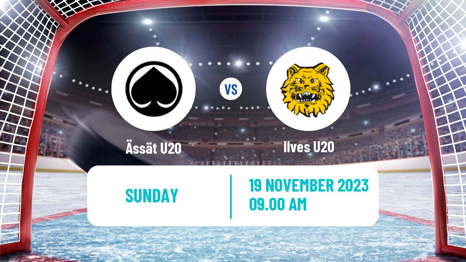 Hockey Finnish SM-sarja U20 Ässät U20 - Ilves U20