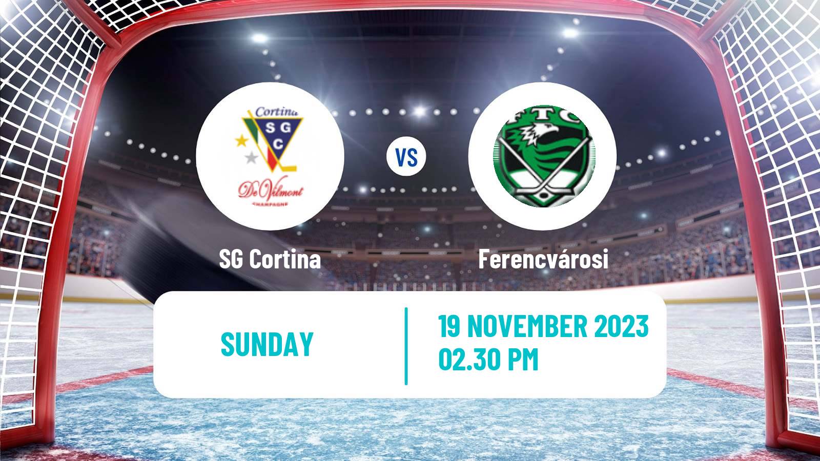 Hockey IIHF Continental Cup Cortina - Ferencvárosi