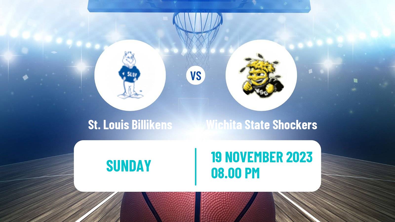 Basketball NCAA College Basketball St. Louis Billikens - Wichita State Shockers