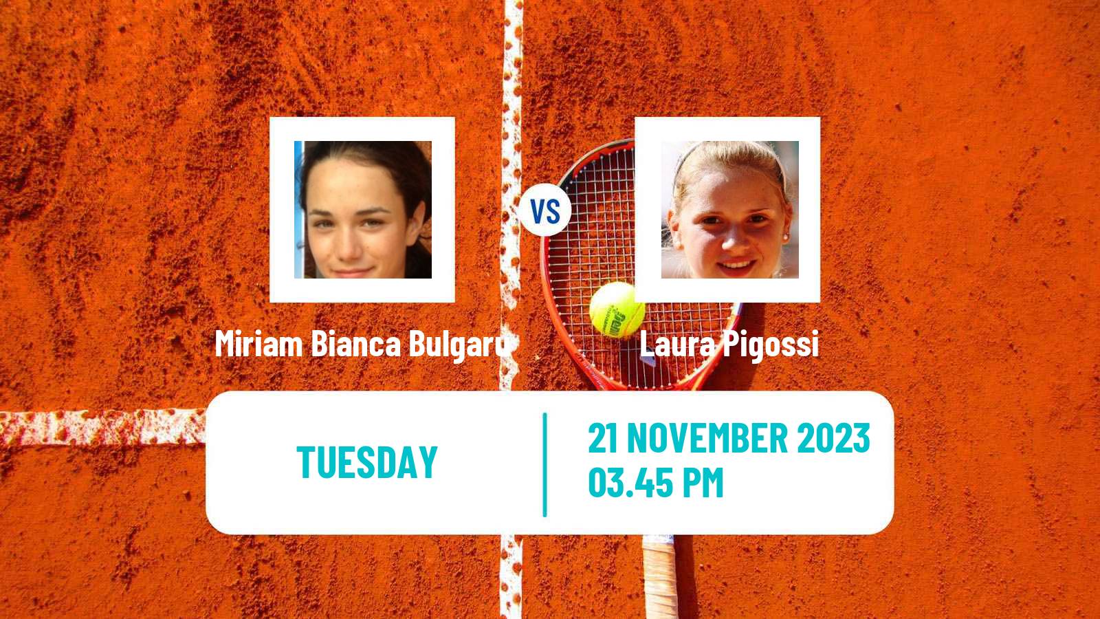 Tennis Florianopolis Challenger Women Miriam Bianca Bulgaru - Laura Pigossi