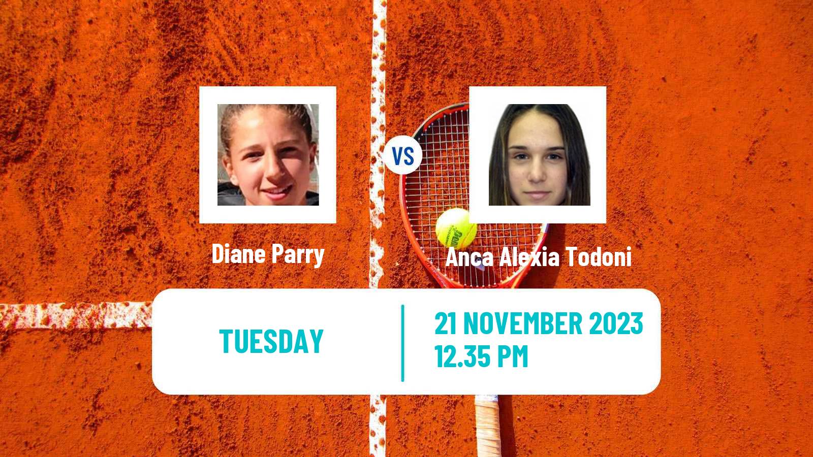 Tennis Florianopolis Challenger Women Diane Parry - Anca Alexia Todoni