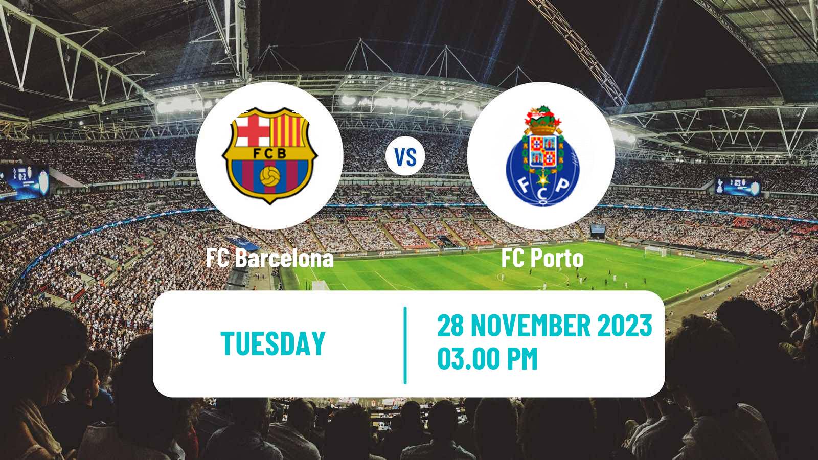 Soccer UEFA Champions League Barcelona - Porto