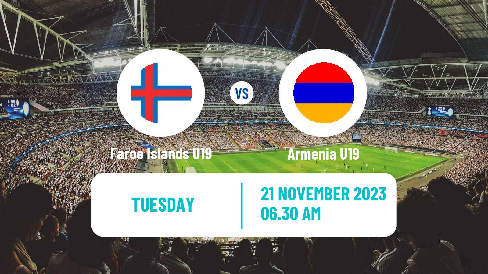 Soccer UEFA Euro U19 Faroe Islands U19 - Armenia U19