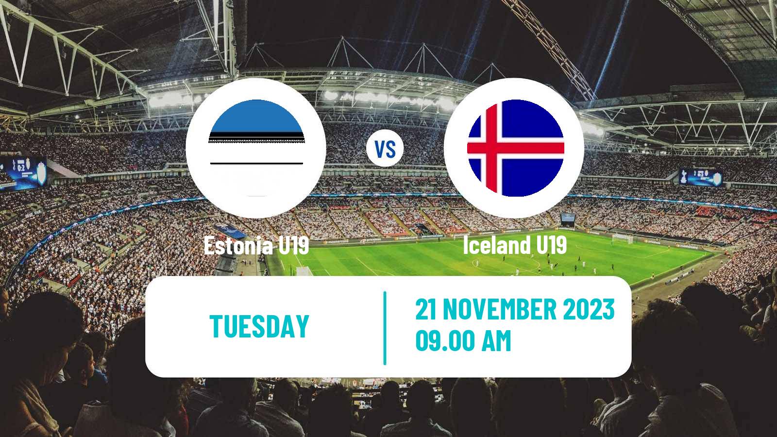 Soccer UEFA Euro U19 Estonia U19 - Iceland U19