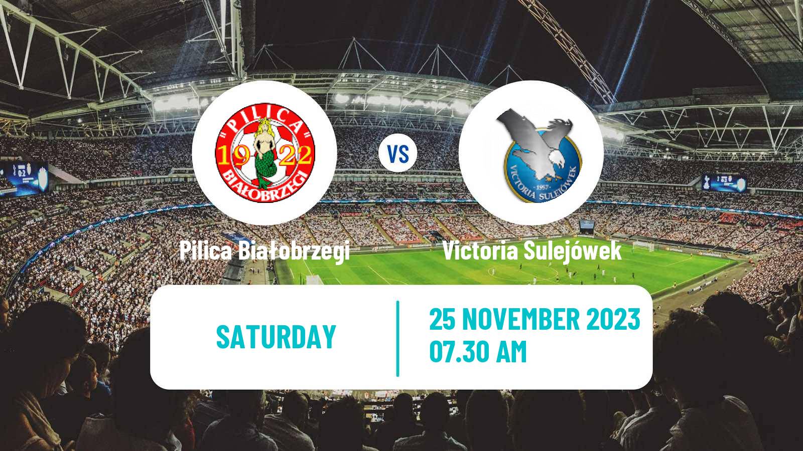 Soccer Polish Division 3 - Group I Pilica Białobrzegi - Victoria Sulejówek