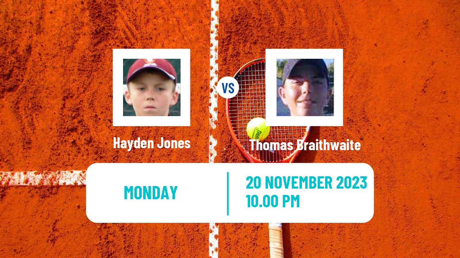 Tennis ITF M25 Brisbane Men 2023 Hayden Jones - Thomas Braithwaite