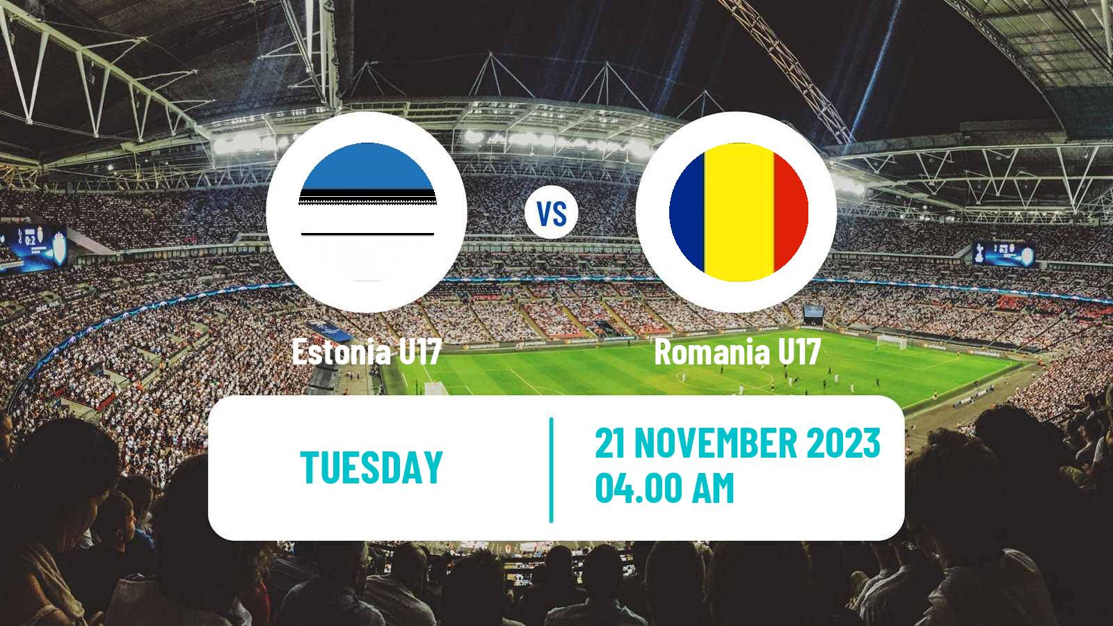 Soccer UEFA Euro U17 Estonia U17 - Romania U17