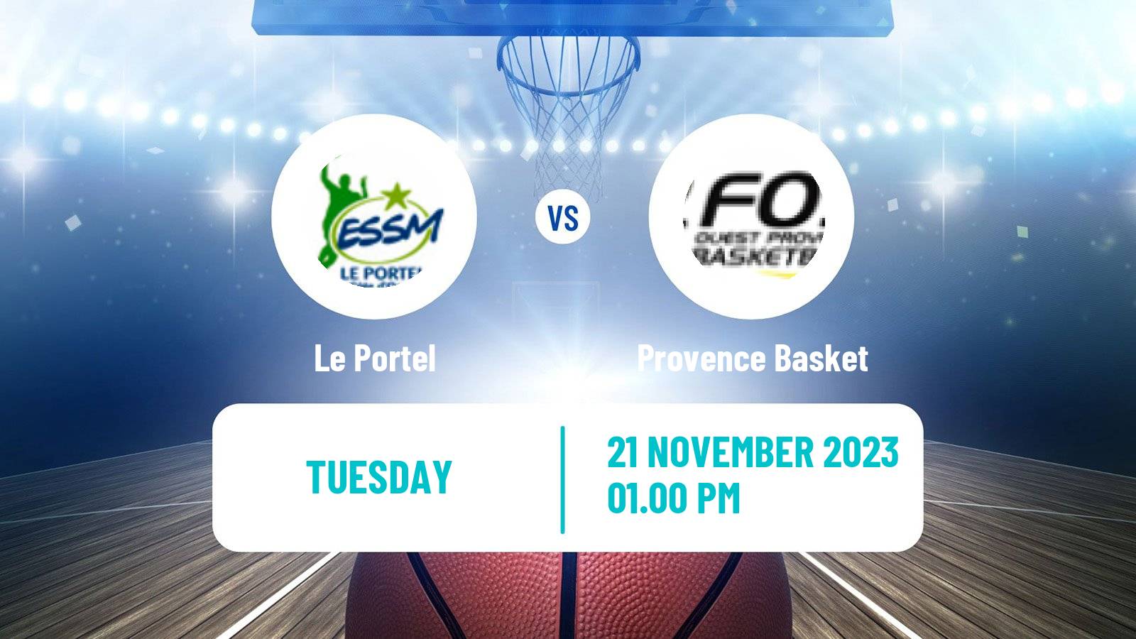 Basketball French Cup Basketball Le Portel - Provence Basket