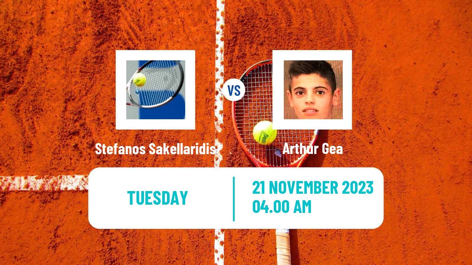 Tennis ITF M15 Heraklion 6 Men Stefanos Sakellaridis - Arthur Gea