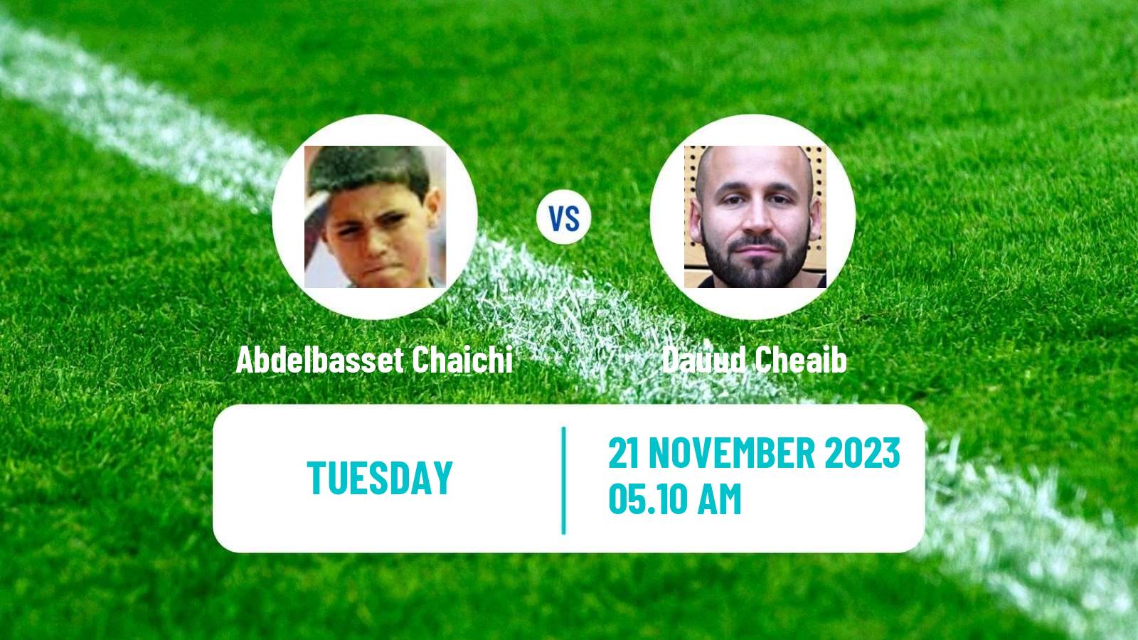 Table tennis Challenger Series Men Abdelbasset Chaichi - Dauud Cheaib