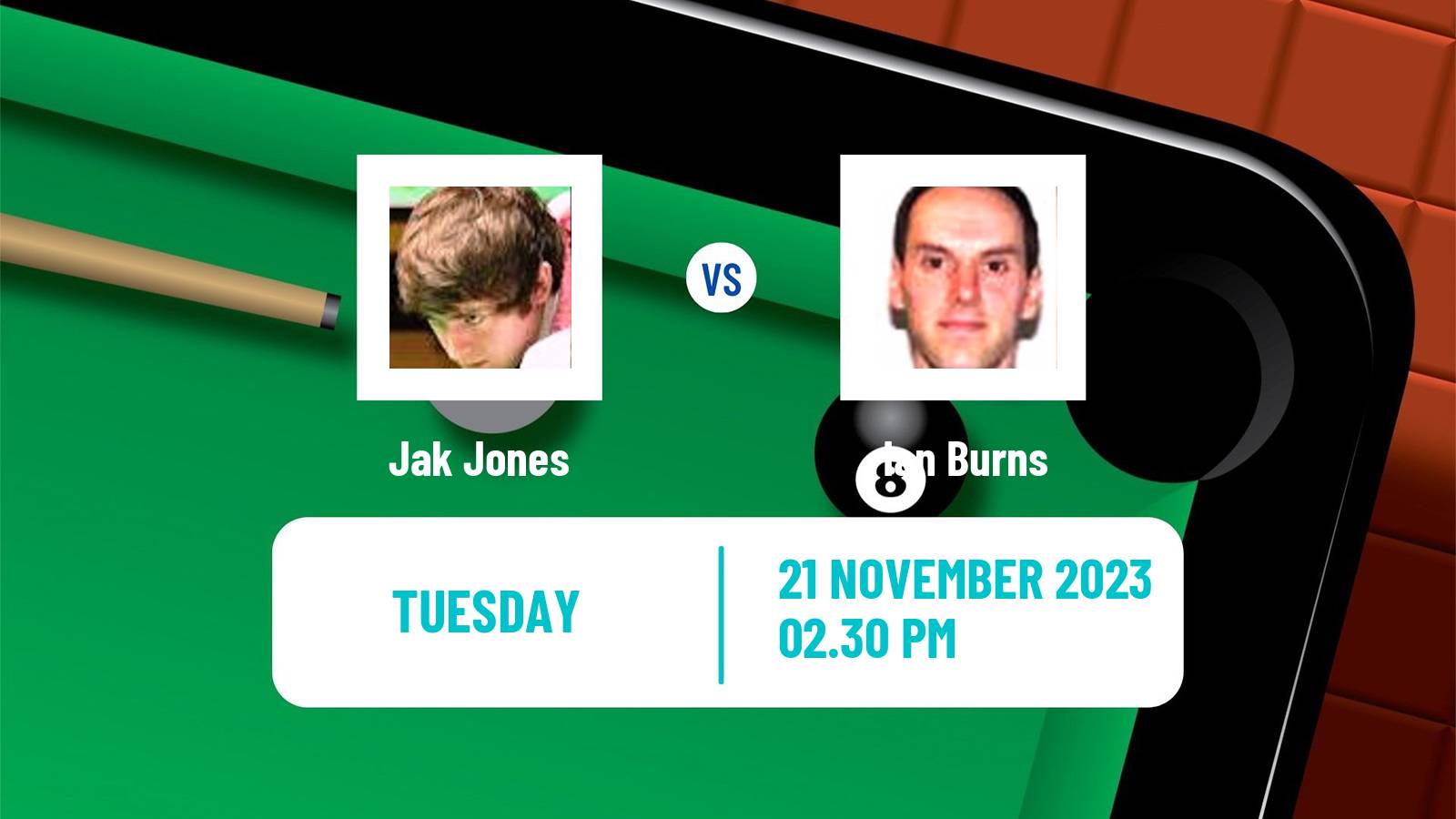 Snooker Uk Championship Jak Jones - Ian Burns