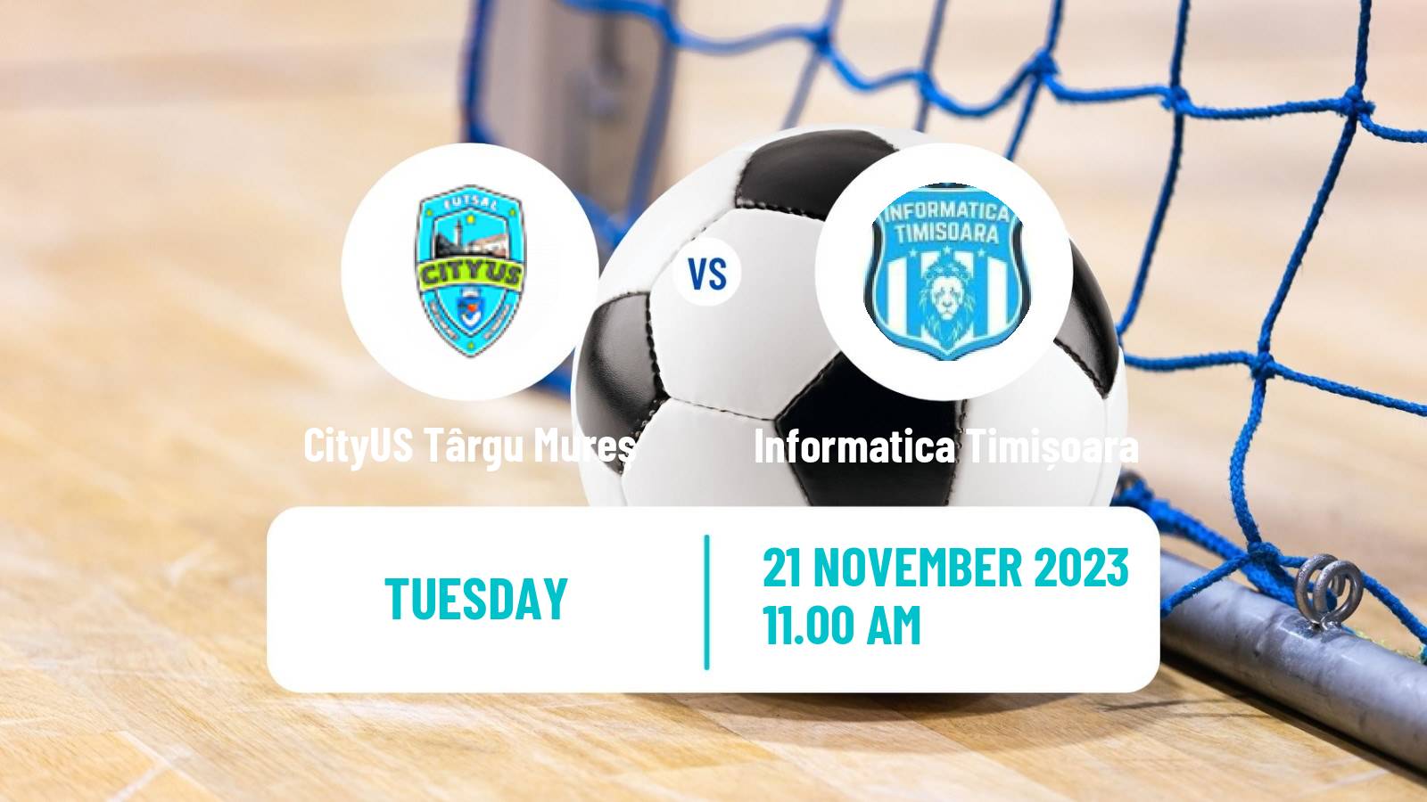 Futsal Romanian Liga I Futsal CityUS Târgu Mureş - Informatica Timișoara