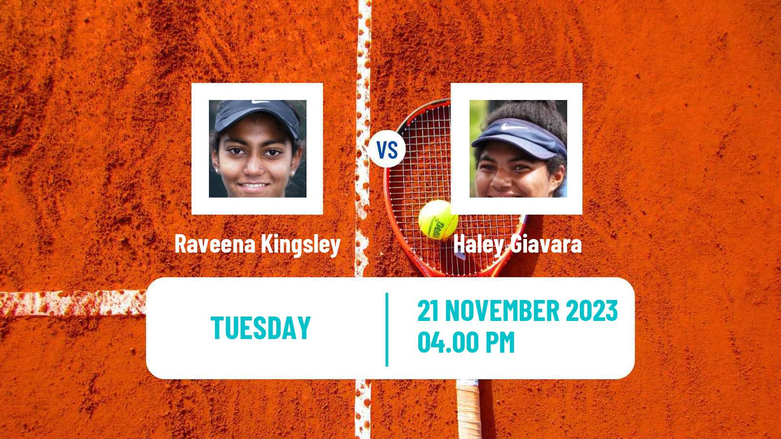 Tennis ITF W40 Guadalajara Women Raveena Kingsley - Haley Giavara