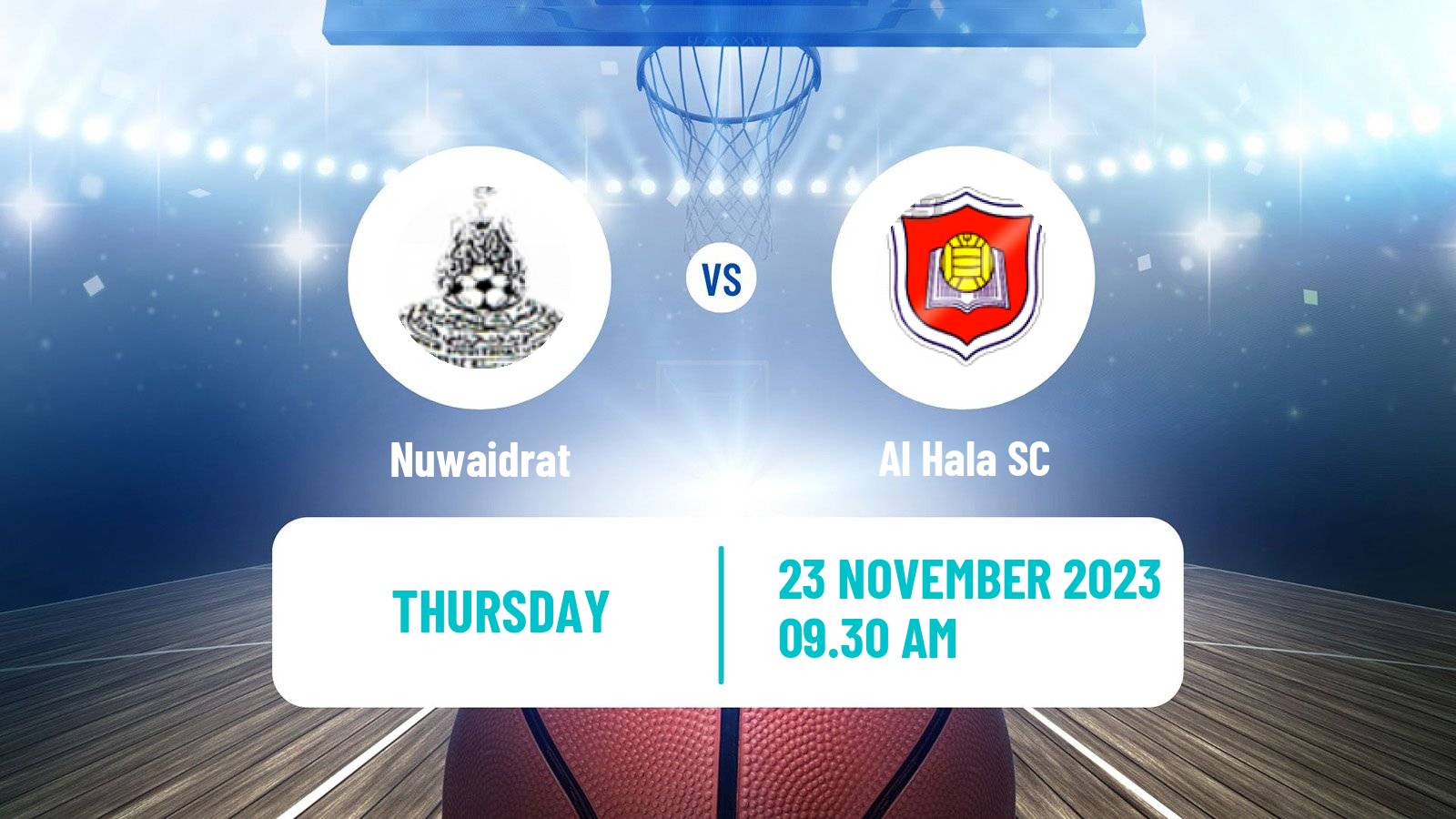 Basketball Bahraini Premier League Basketball Nuwaidrat - Al Hala