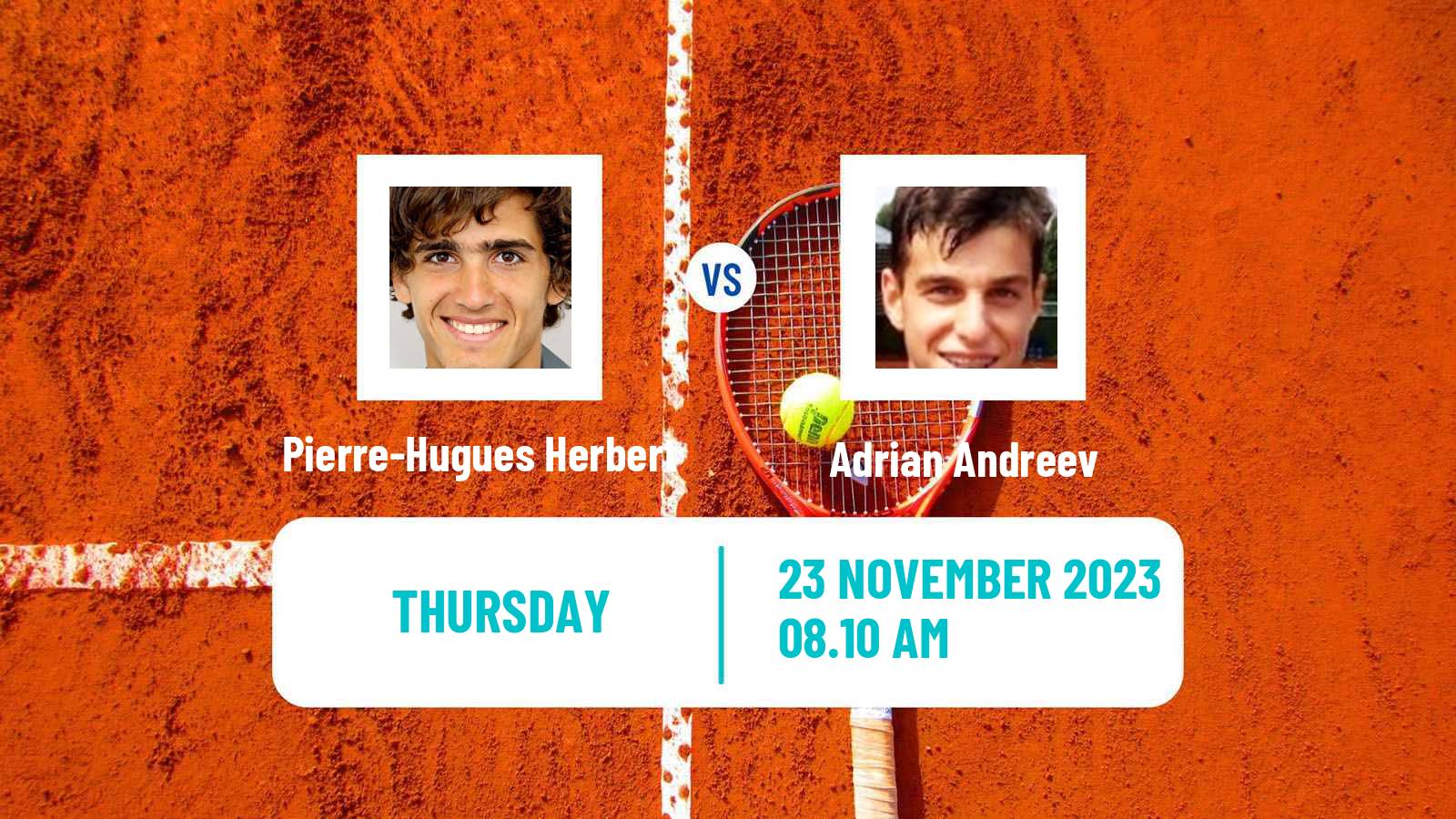 Tennis Valencia Challenger Men Pierre-Hugues Herbert - Adrian Andreev