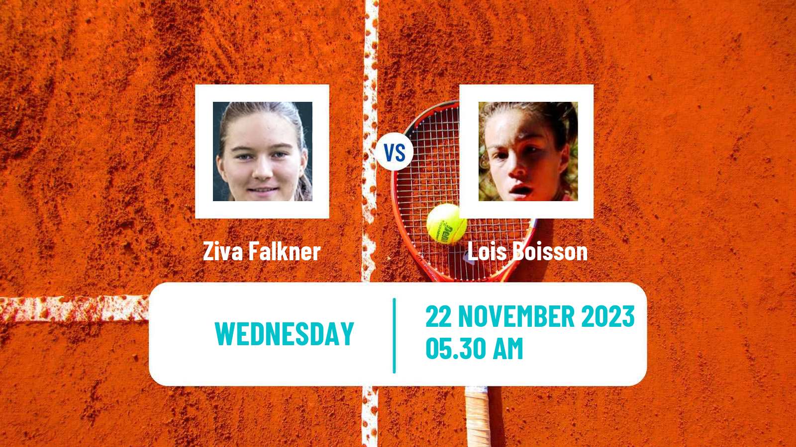 Tennis ITF W25 Ortisei Women Ziva Falkner - Lois Boisson