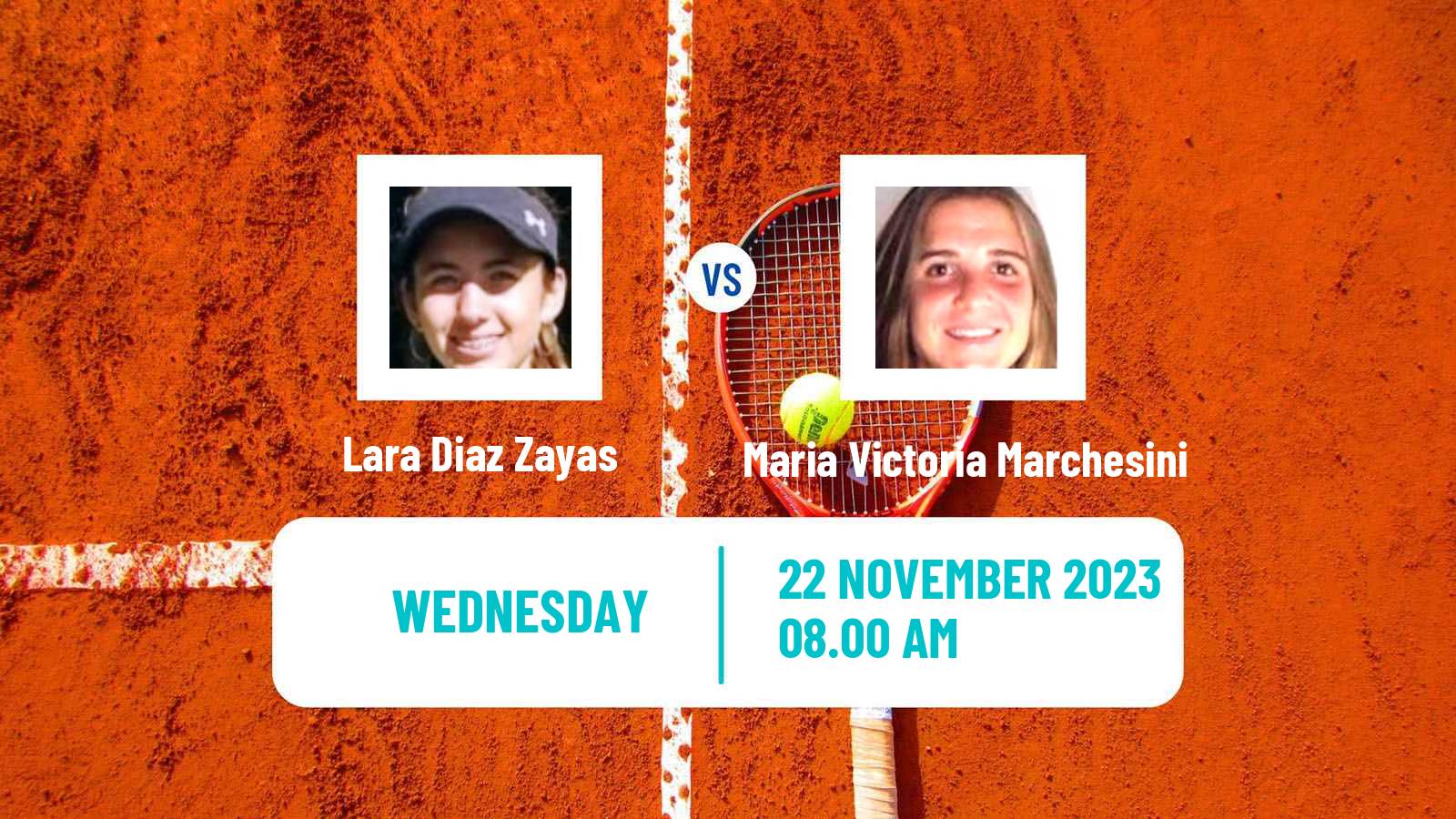 Tennis ITF W15 Cordoba Women Lara Diaz Zayas - Maria Victoria Marchesini