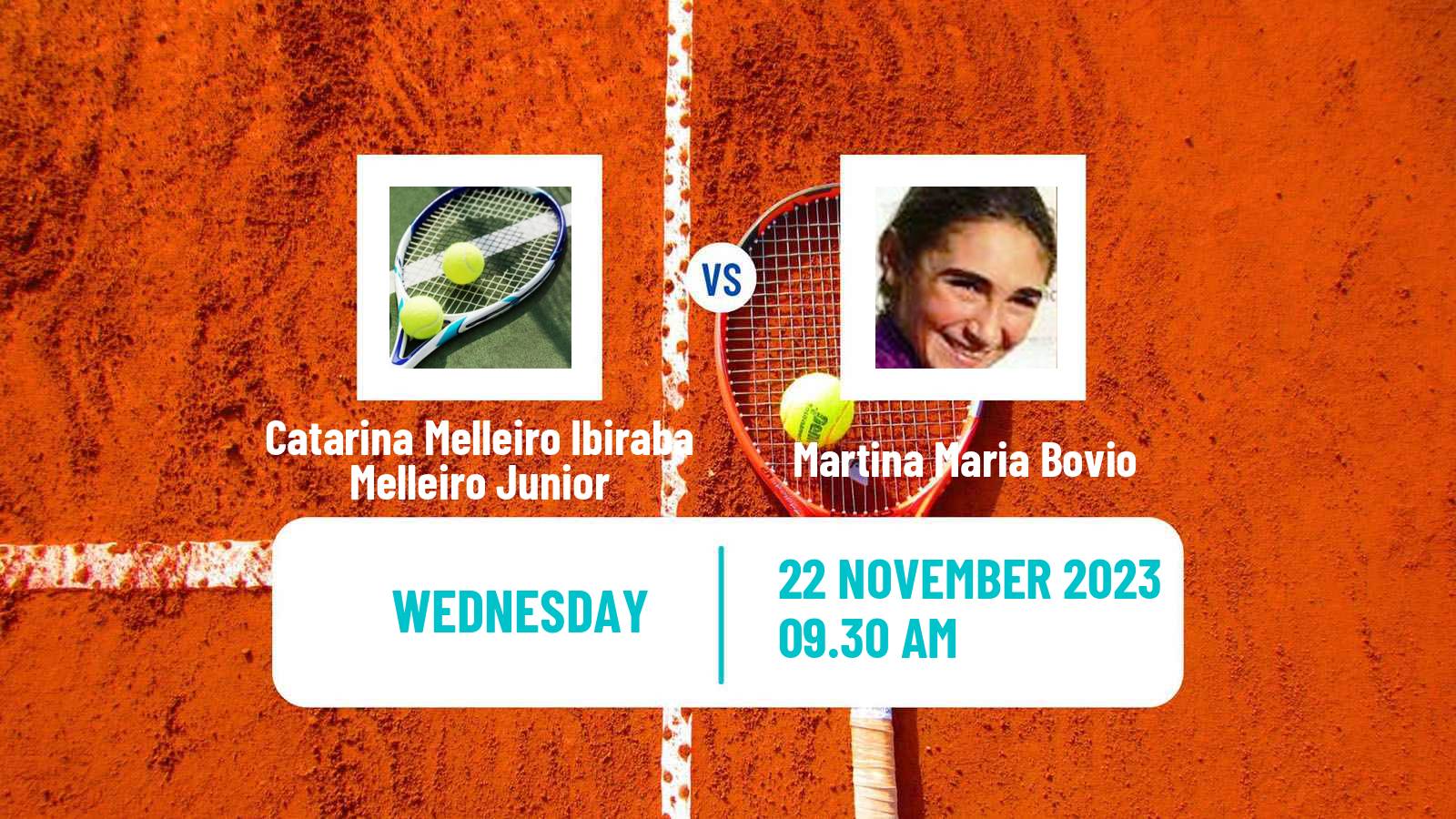 Tennis ITF W15 Cordoba Women Catarina Melleiro Ibiraba Melleiro Junior - Martina Maria Bovio