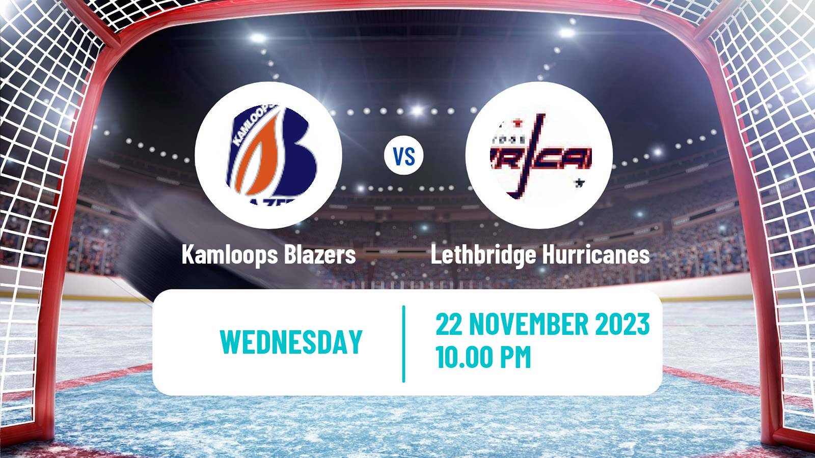 Hockey WHL Kamloops Blazers - Lethbridge Hurricanes