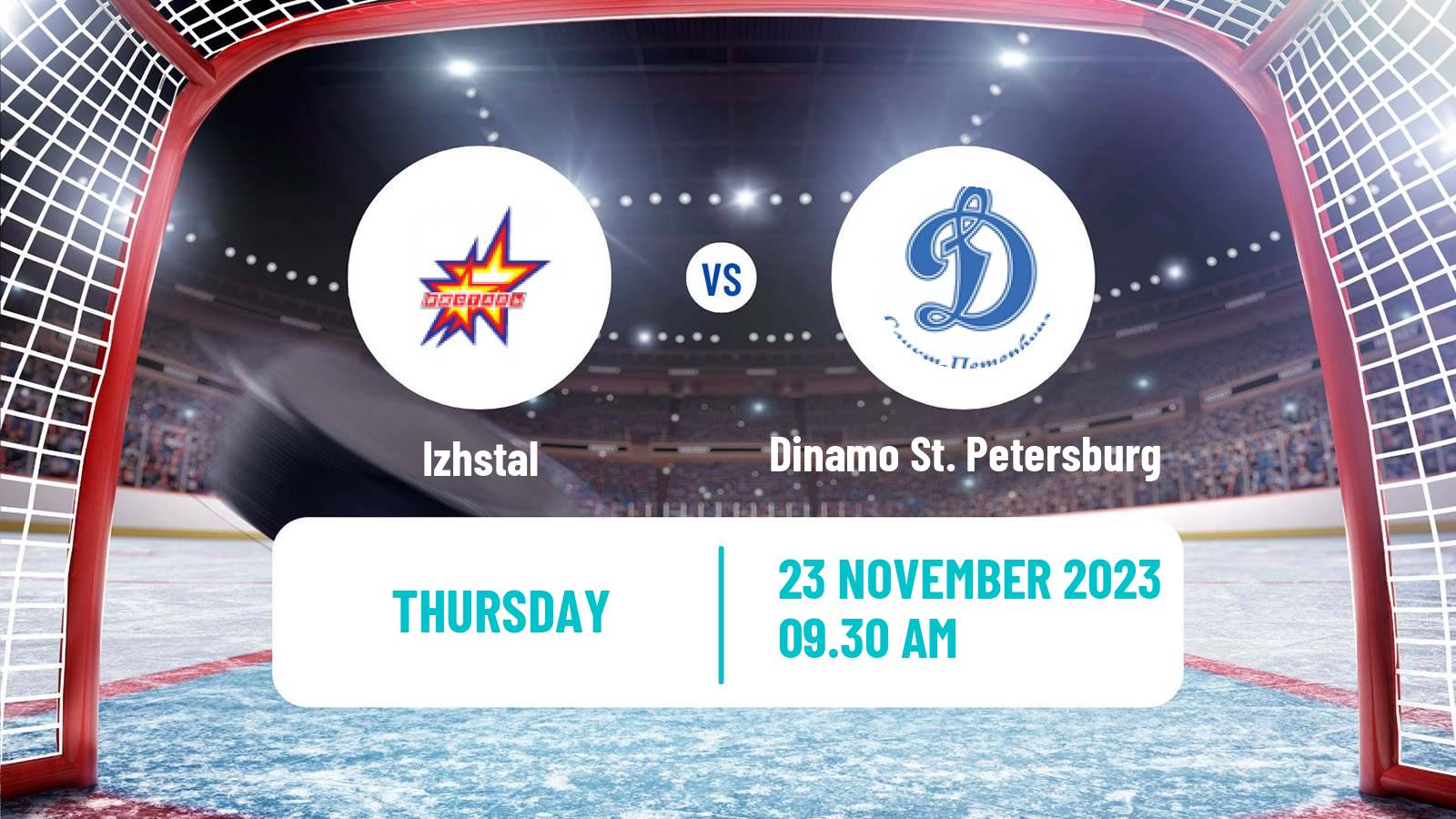 Hockey VHL Izhstal - Dinamo St. Petersburg