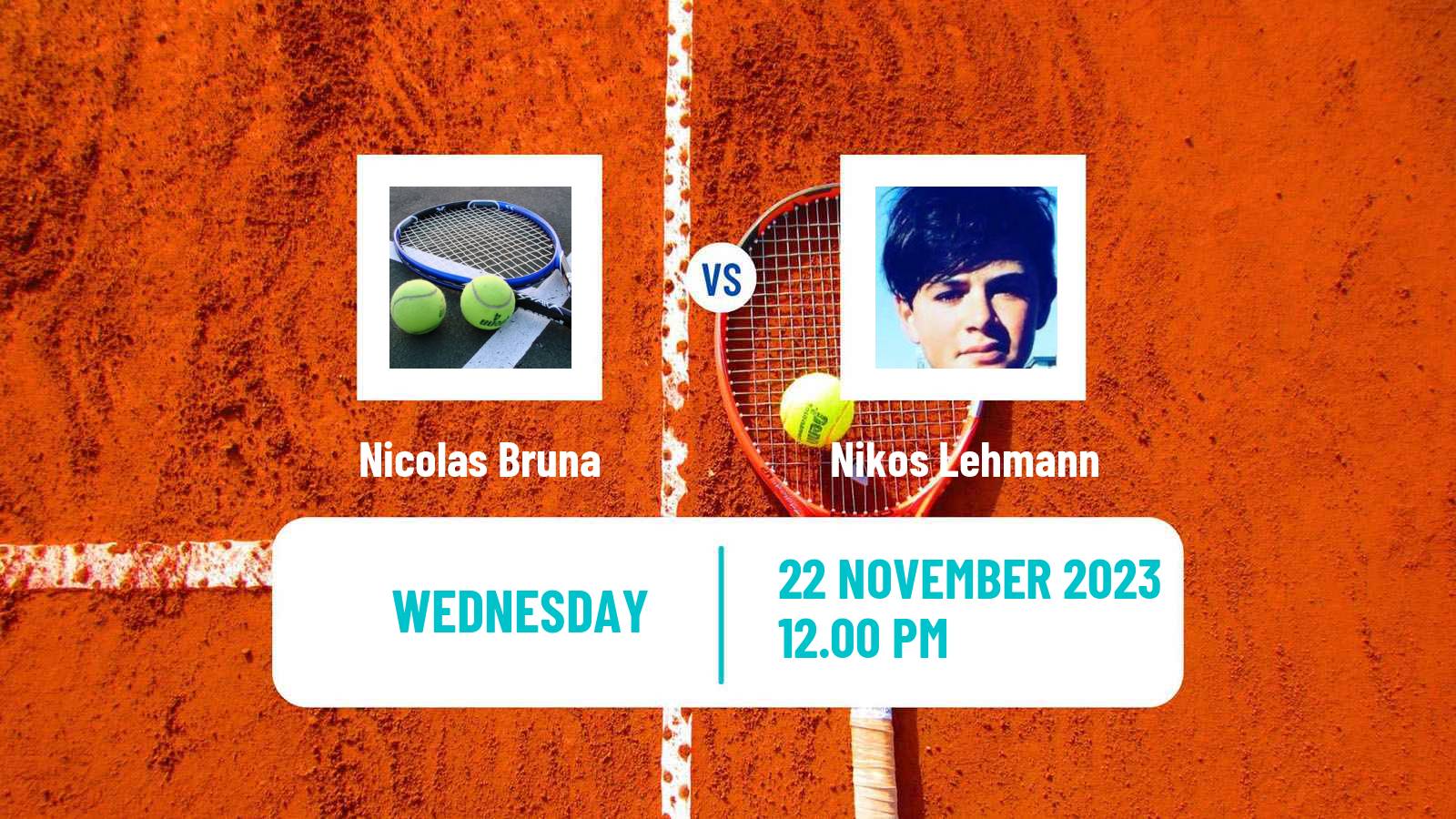 Tennis ITF M15 Santa Cruz Men Nicolas Bruna - Nikos Lehmann