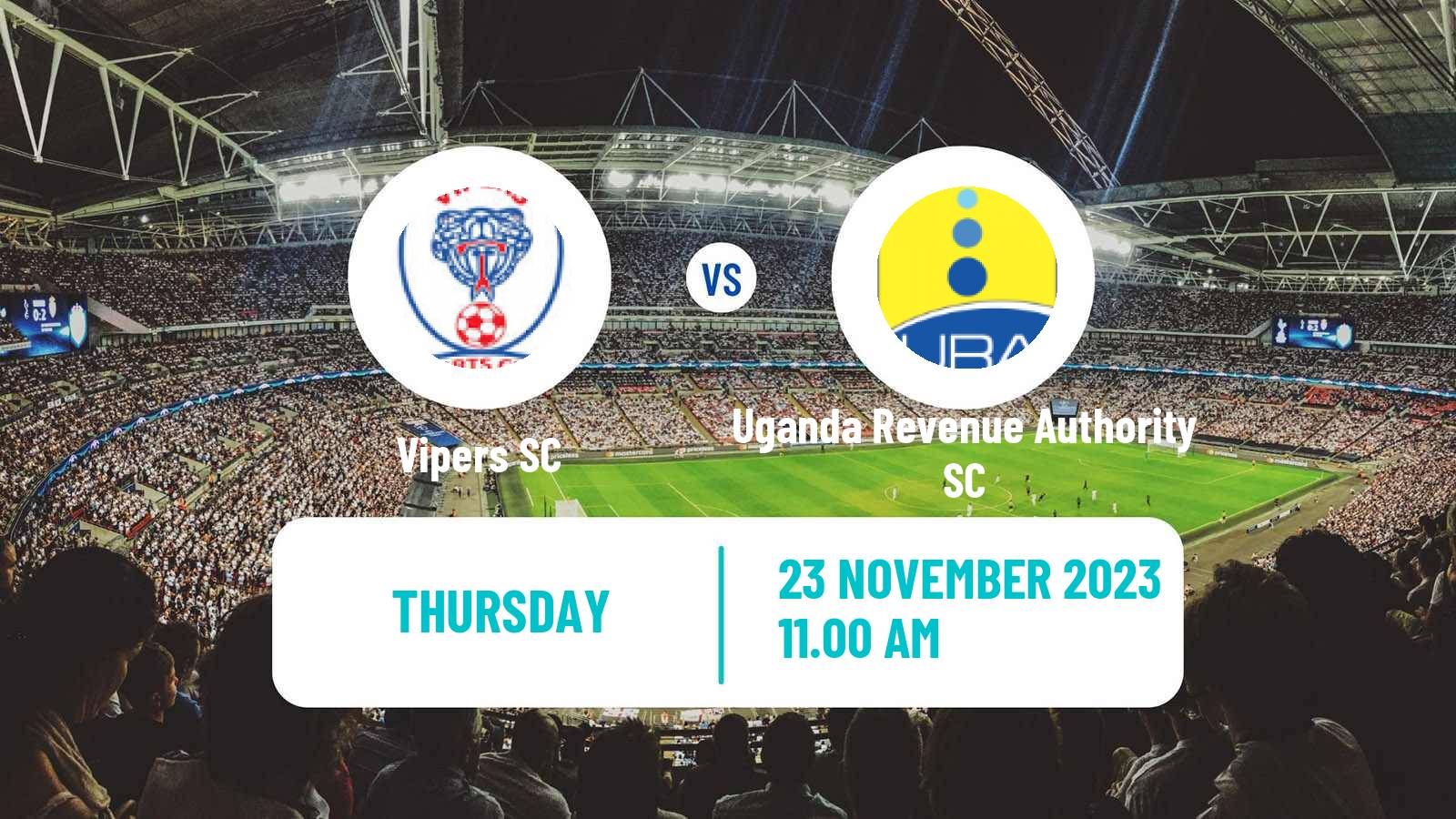 Soccer Ugandan Super League Vipers - Uganda Revenue Authority SC